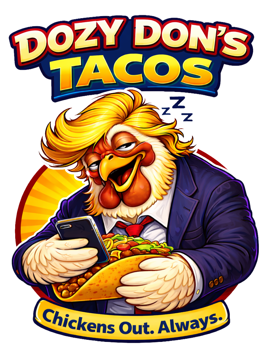 Dozy Don's Tacos mascot